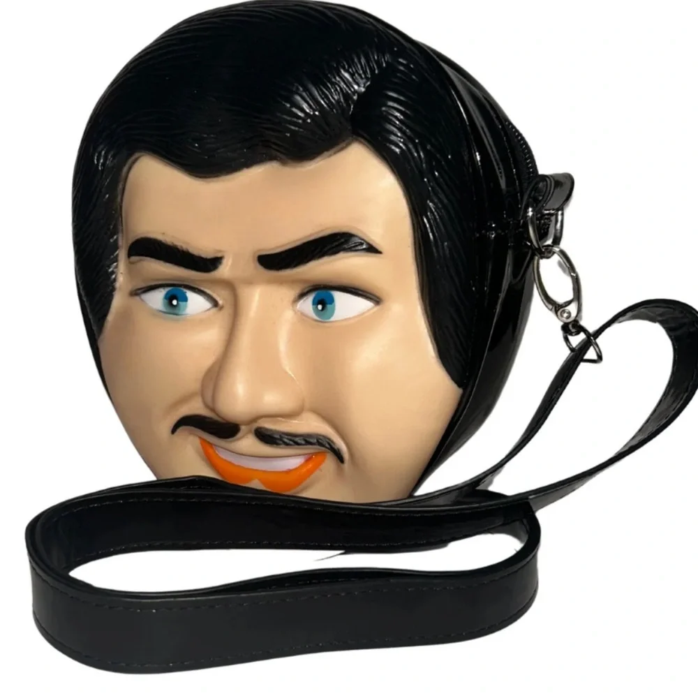 NEW Magic Society Original Blow Up Doll Icon Singer Face-Shaped Crossbody Bag